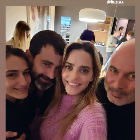 ליאור רז, רותם סלע, יהודה לוי וגל מלכה (צילום: צילום מסך אינסטגרם)