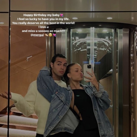 אנה זק, יהונתן מרגי (צילום: צילום מסך מתוך האינסטגרם)