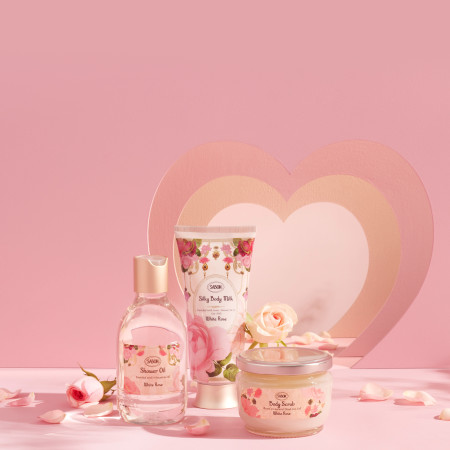 SABON קולקציית &ldquo;White Rose&rdquo;  (צילום: רונן מנגן)