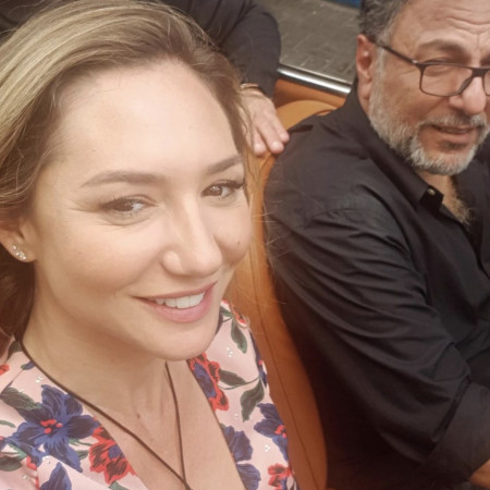 מיכל אנסקי, חיים כהן (צילום: צילום מסך מתוך האינסטגרם)