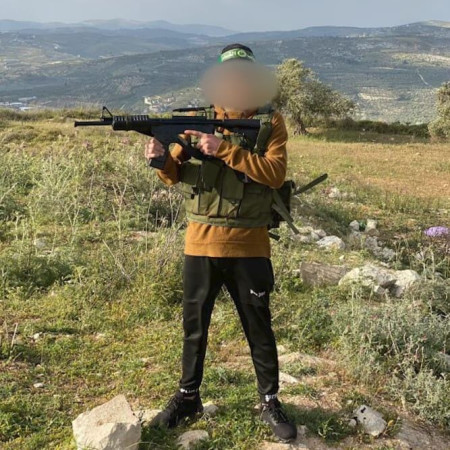 עצור בן 17 תומך חמאס