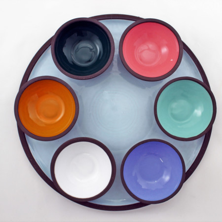 קערת פסח מקרמיקה, 480 שקל בחנות מוז''א 