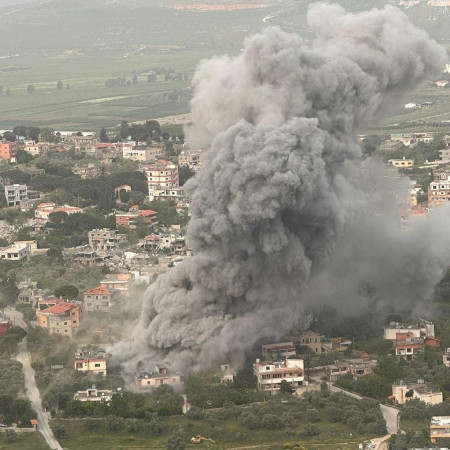 תקיפה אווירית על בית רב קומות בכפר כילא
