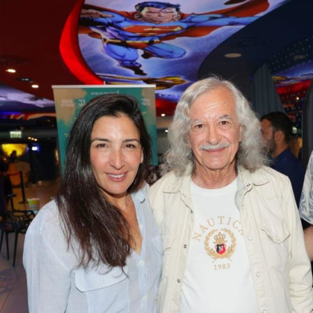 גיורא עיני, לירון אדרי (צילום: רפי דלויה)
