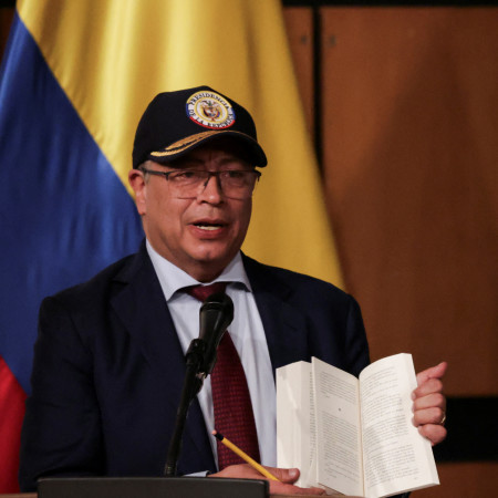 נשיא קולומביה גוסטבו פטרו