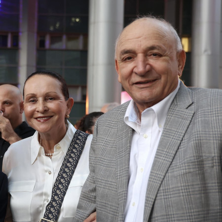 יצחק תשובה, חיה תשובה (צילום: מנש כהן)