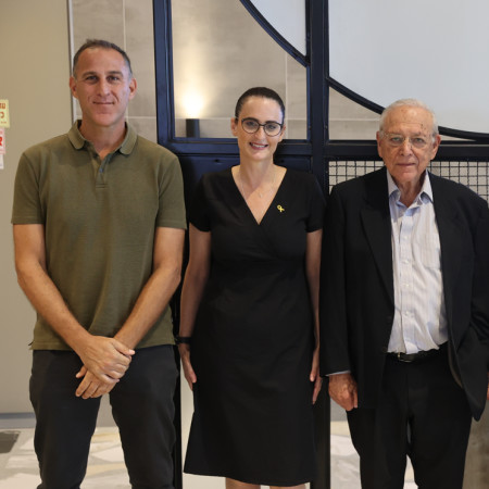 אוריאל רייכמן, גלי שחר, ברק רגב  (צילום: מור אברג'יל)