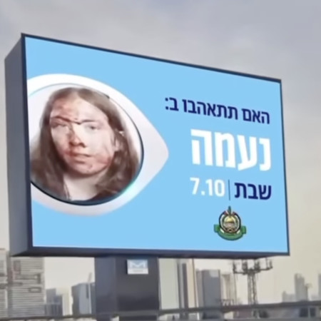 מחאת משפחות החטופים נגד העונה החדשה של ״האח הגדול״ (צילום: צילום מסך מתוך האינסטגרם)