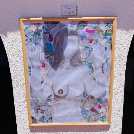 היצירה ''Unfinished business'' של גיל ליבני שלומי