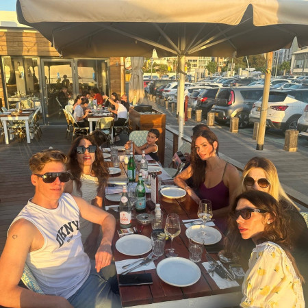 יהודית באומן והילדים (צילום: צילום משפחתי)