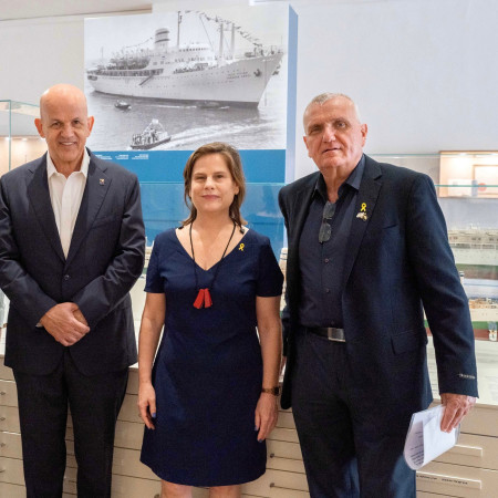 יותר יקיר, עדי שלח ואלי גליקמן (צילום: ג'ני כצנר)