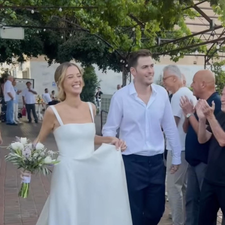 הזוג אור רוטר ועמית אבידן (צילום: רשתות חברתיות)