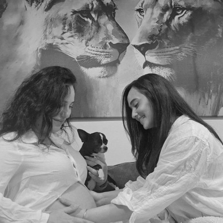 אתי ביטון ושירן דולב מכריזות על ההיריון המרגש (צילום: צילום מסך אינסטגרם)