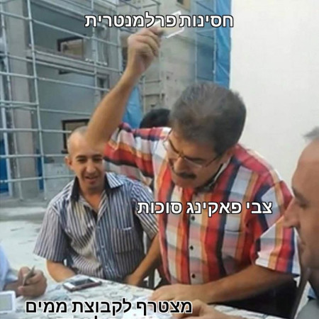 אחד הממים על צבי סוכות (צילום: צילום מסך פייסבוק)