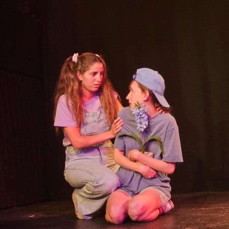 מתוך ההצגה ''מגש של כסף''