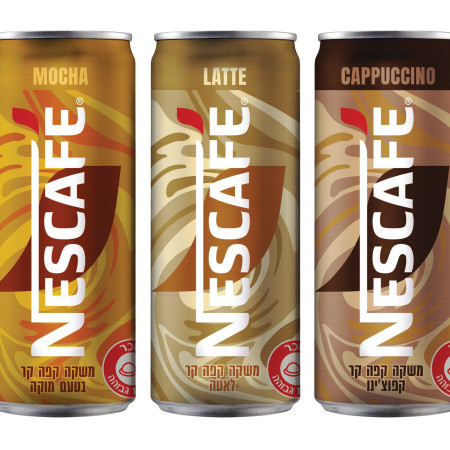 משקאות קפה קר של נסקפה