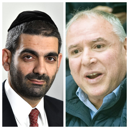 דודי אמסלם, מיכאל מלכיאלי (צילום: ראובן קסטרו, מרים אלסטר)