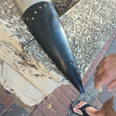 משרידי היירוט בקריית ים (צילום: דוברות המשטרה)