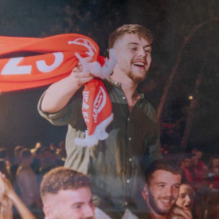 ירון שי ז''ל, אוהד הפועל מרחם אימו (צילום: יוסי אלוני, רפרודוקציה)