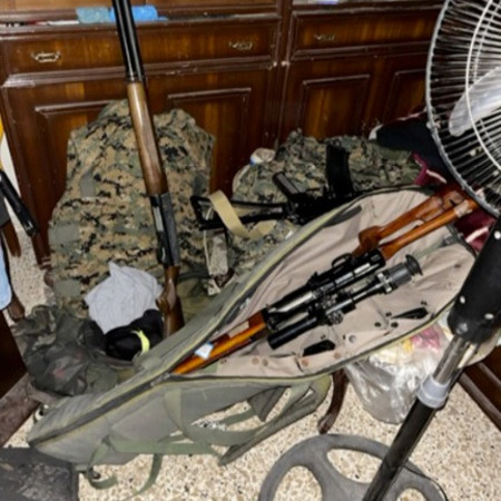 חלק מהאמל''ח שאותר בדרום לבנון