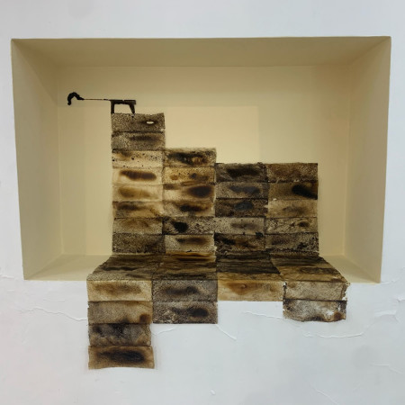 מיצג של יוני שור שנקרא ''סף''