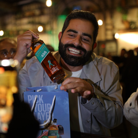 משה קורסיה, השקת מהדורה מוגבלת של וויסקי ג'וני ווקר בלאק לייבל (צילום: אוראל סברן)