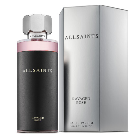 AllSaints 100ml Ravaged Rose Bottle and Carton (צילום: יחצ חול)
