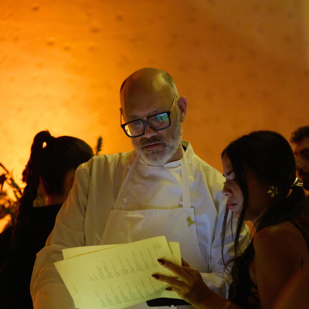 שף מושיק רוט במסעדת ''קומראן'' (צילום: Cover Agency)