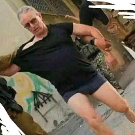 רגע חטיפתו של אוהד בן עמי (צילום: רשתות ערביות)