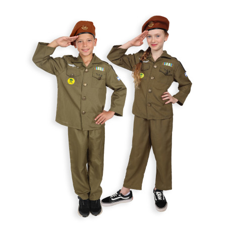 מקס סטוק תחפושת חייל גולני (צילום: יח''צ מקס סטוק)