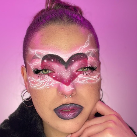 איפור אנה קפלן ל-ירין שחף (צילום: ליאור חביב)