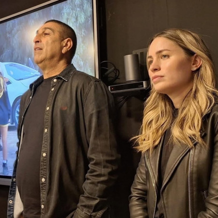 רמי דוידיאן ואדווה דדון (צילום: צילום מסך אינסטגרם)