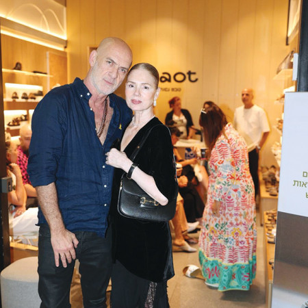 רונית יודקביץ ומוטי רייפ (צילום: אור גפן)