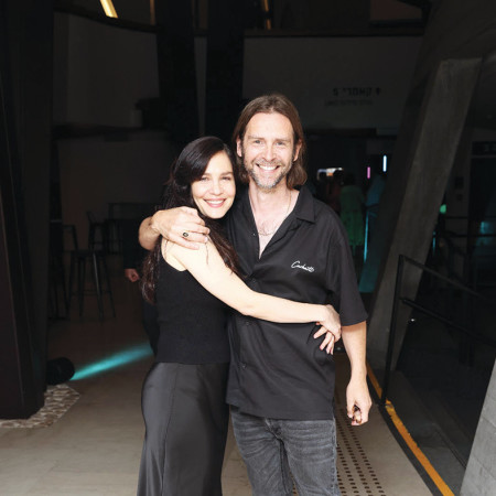 פיטר רוט ונטע גרטי (צילום: אור גפן)