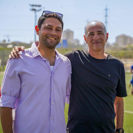 יוסי בן ברוך ועומר ליבנת  (צילום: ברייס קני)