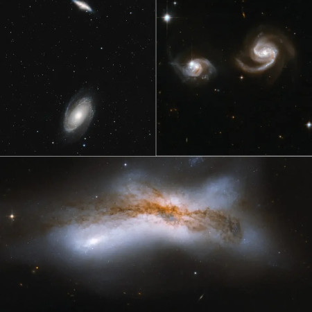 האם יש סיכוי להתנגש בגלקסיות אחרות? (צילום: NASA via Getty Images)