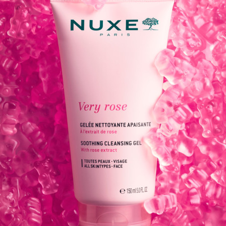 NUXE  VERY ROSE CLEANSING GEL (צילום: יחצ)
