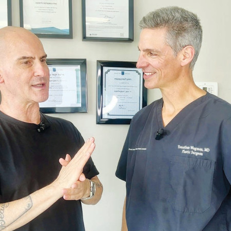 דר יונתן ווגמן וירין שחף (צילום: יחצ)