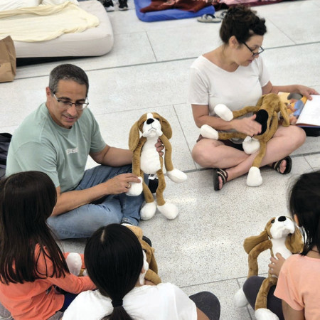 מרגיעים. גפן מימין ודר חן גל (צילום: עמל ומעבר)