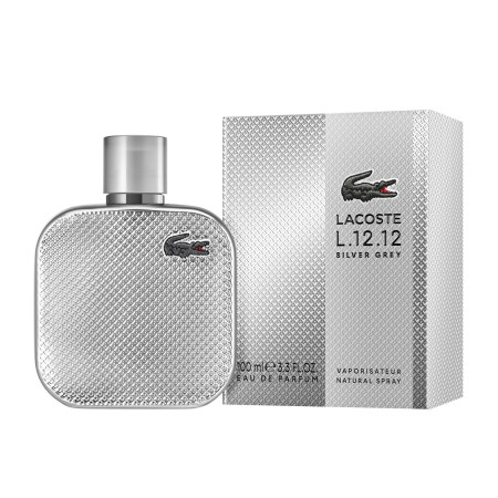 Lacoste L.12.12 Silver Grey לגבר (צילום: יח''צ)