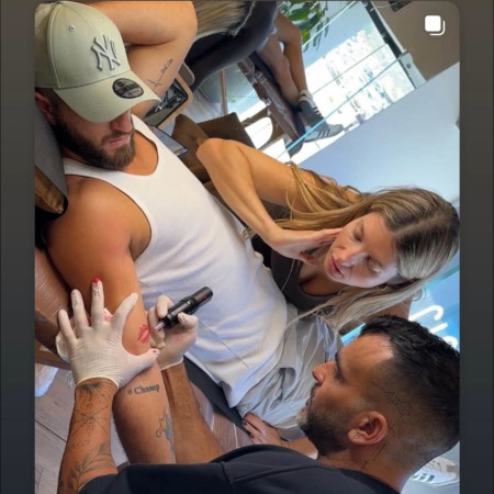 הסטורי של אליאב אוזן (צילום: צילום מסך אינסטגרם)