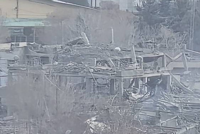 תקיפת מפקדת כוחות מיוחדים של המשטרה האיראנית (צילום: רשתות ערביות)