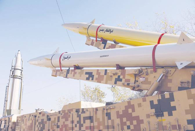 טילים בליסטיים איראניים (צילום: רויטרס)