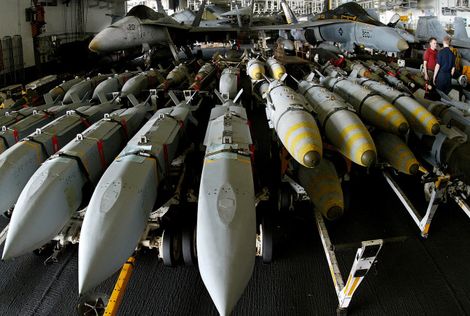 פצצות JDAM (צילום: רויטרס)