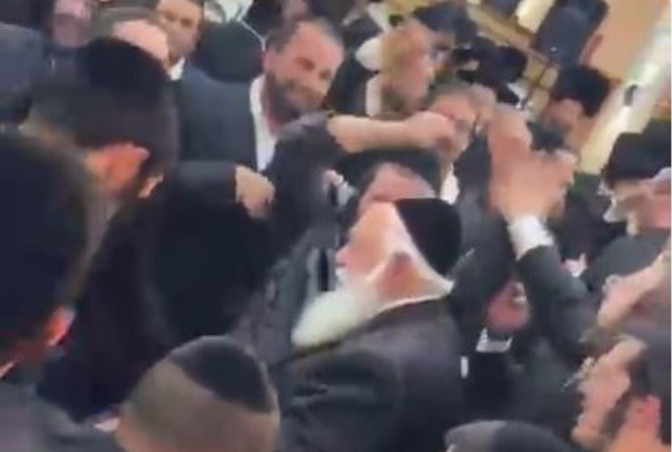 יצחק גולדקנופף רוקד (צילום: רשתות חברתיות, שימוש לפי סעיף 27 א')
