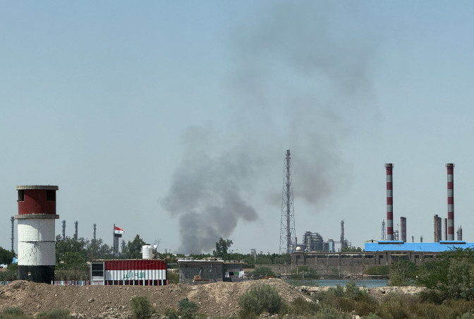 תקיפה באיראן (צילום: רויטרס)