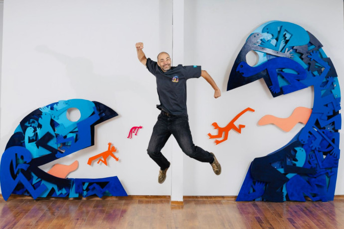 "Architettura e animazione: l'universo visionario di Sharon Gazit in mostra a Trollski"