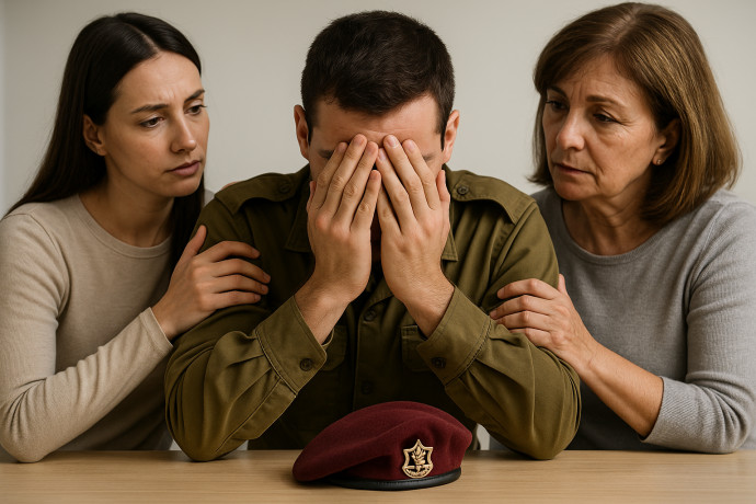 לא שקופות יותר: קבוצת התמיכה לרעיות ואימהות של הלומי קרב | בלעדי