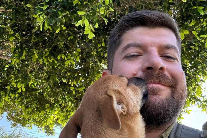 קצין וג'נטלמן: גיא חילץ עשרות בעלי חיים מהעוטף - המעט שניתן לעשות הוא להציל אותן"