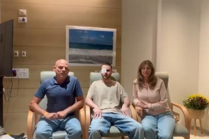 "חוזר הביתה, להגשים את כל המטרות שלי": אלון אהל שוחרר מבית החולים